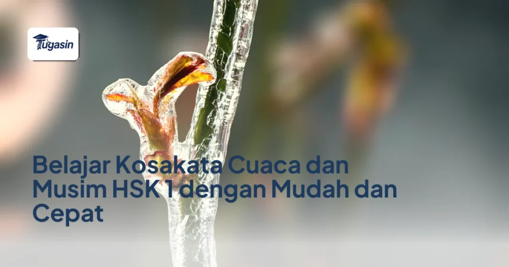 Belajar Kosakata Cuaca dan Musim HSK 1 dengan Mudah dan Cepat